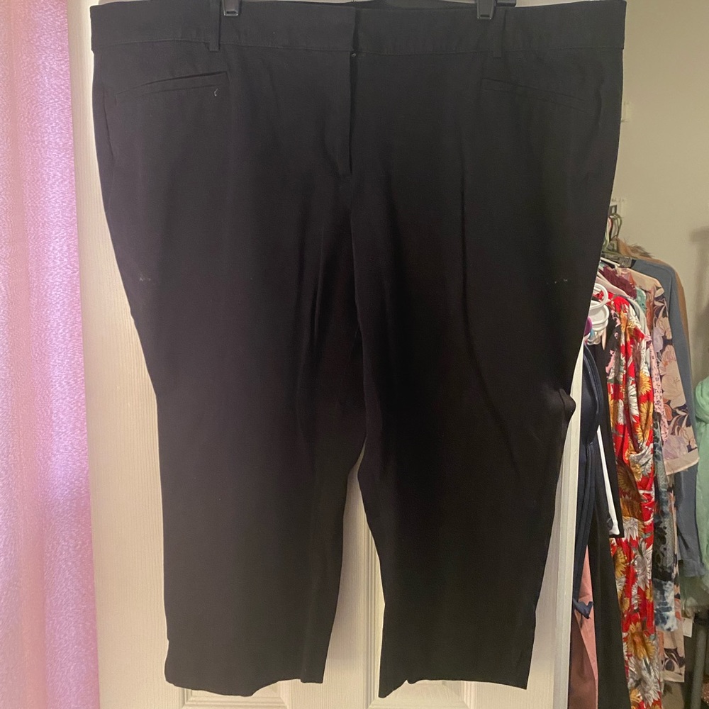 Lane Bryant size 28 black pants